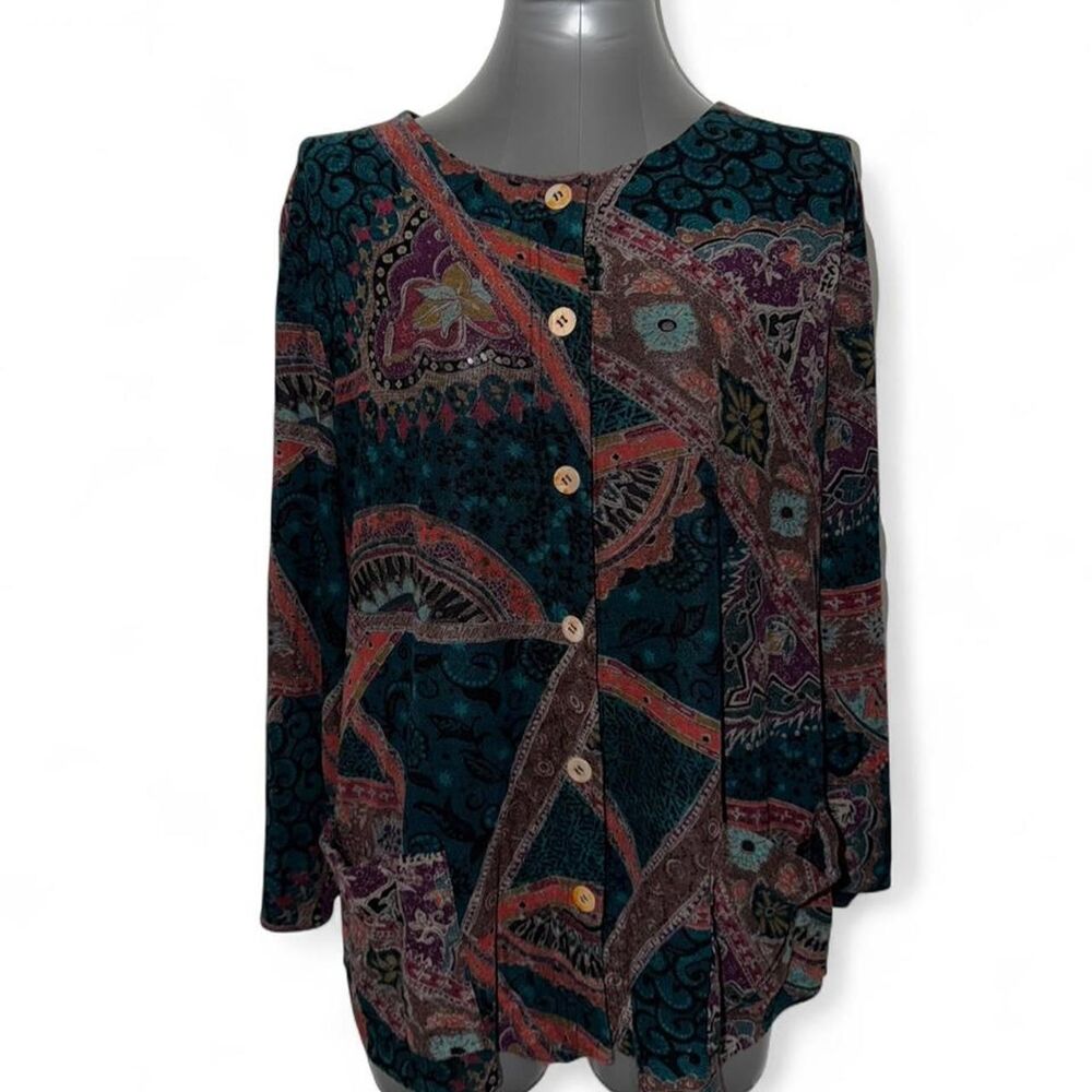 Vintage Carole-little Women's multi Blouse